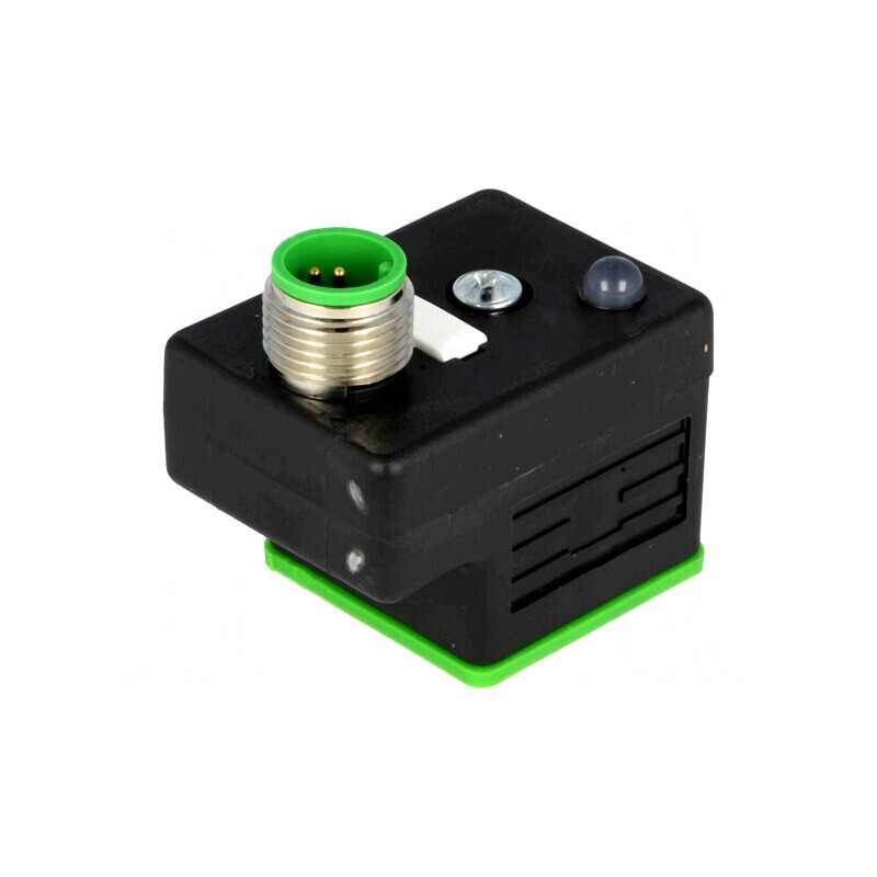 Adaptor Mamă 18mm cu Valvă și Mufă PIN 3 24V | Electronic-mag.ro | Componente Electronice