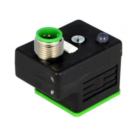 Adaptor Mamă 18mm cu Valvă și Mufă PIN 3 24V | Electronic-mag.ro | Componente Electronice