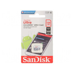 Card memorie Android microSDXC 128GB Class 10 100MB/s