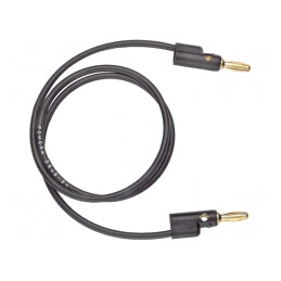 Cablu de măsurare 60VDC 30VAC 15A 1,524m Negru | Electronic-mag.ro | Componente Electronice