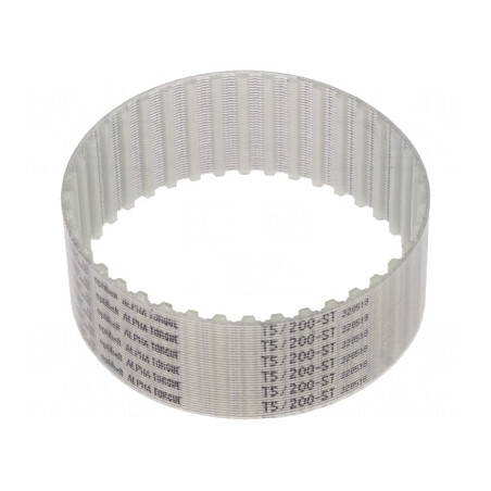 Curea dințată T5 25mm 200mm 40 dinți | Electronic-mag.ro | Componente Electronice