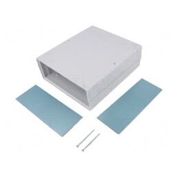 Carcasă ABS gri deschis 154x173x61mm | Electronic-mag.ro | Componente Electronice