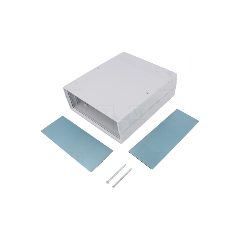 Carcasă ABS gri deschis 154x173x61mm | Electronic-mag.ro | Componente Electronice