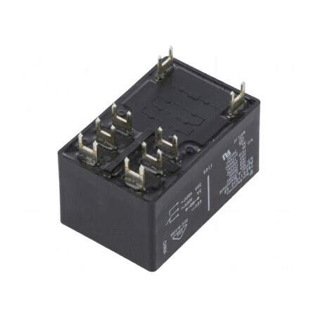 Releu electromagnetic DPDT 48VDC 30A T92 PCB | Electronic-mag.ro | Componente Electronice