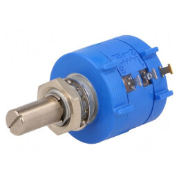Potentiometru Axial Multiturn 1kΩ 2W Linear IP40 | Electronic-mag.ro | Componente Electronice