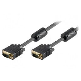 Cablu D-Sub 15pin HD 10m Negru