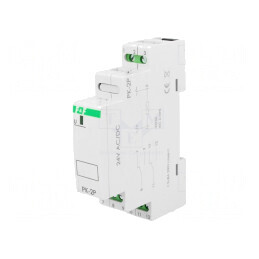 Releu Monostabil DPDT 8A IP20 pentru Instalaţii de Impulsuri | Electronic-mag.ro | Componente Electronice
