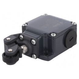 Limitator cursă rolă plastic Ø20mm 10A NO NC | Electronic-mag.ro | Componente Electronice