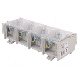 Regletă de conexiuni terminal cu şurub 95mm2 232A 4 piste | Electronic-mag.ro | Componente Electronice