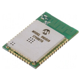 Modul: WiFi | IEEE 802.11b/g/n | UART | SMD | 27x18mm | 54Mbps | 246/64mA | RN1810-I/RM110