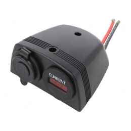 Ampermetru LED 0-20A Panou 7-33VDC | Electronic-mag.ro | Componente Electronice