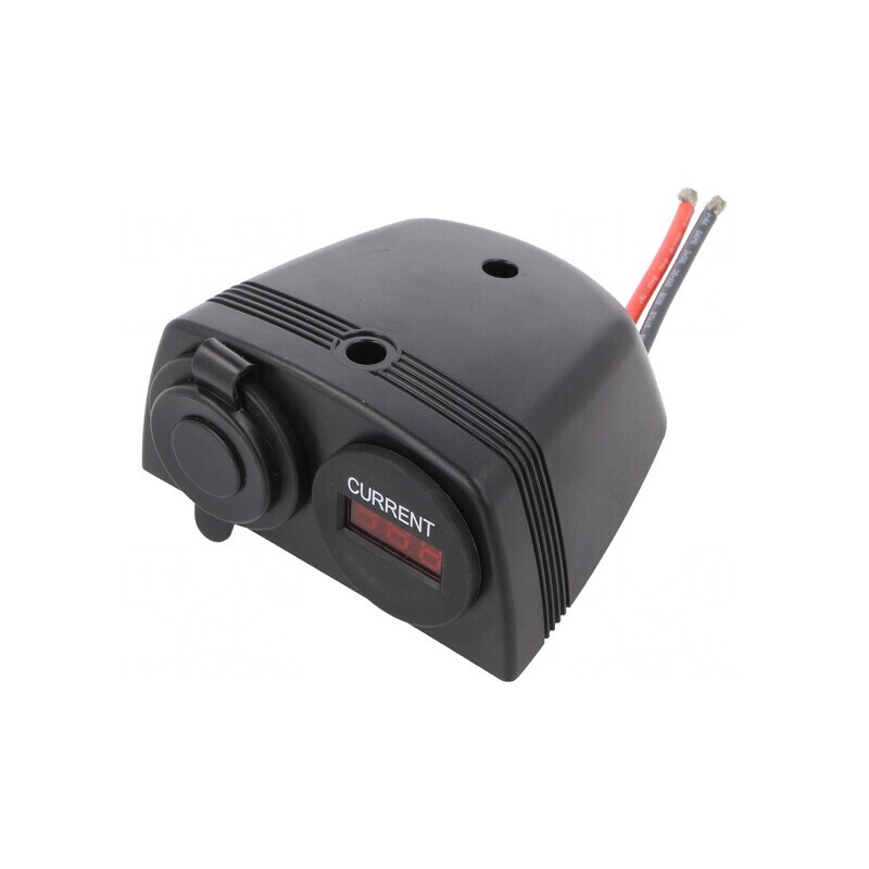 Ampermetru LED 0-20A Panou 7-33VDC | Electronic-mag.ro | Componente Electronice