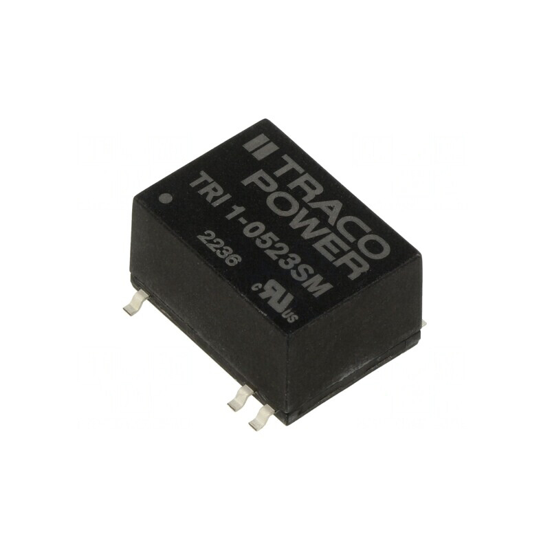 Convertor DC/DC 1W 4.5-5.5V la 15V/-15V TRI | Electronic-mag.ro | Componente Electronice