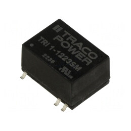 Convertor DC/DC 1W 12V la ±15V TRI | Electronic-mag.ro | Componente Electronice