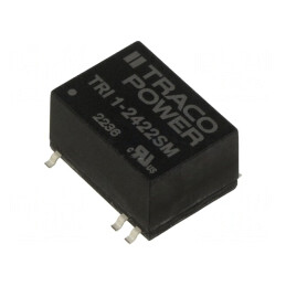Convertor DC/DC 1W 24V la 12V și -12V | Electronic-mag.ro | Componente Electronice