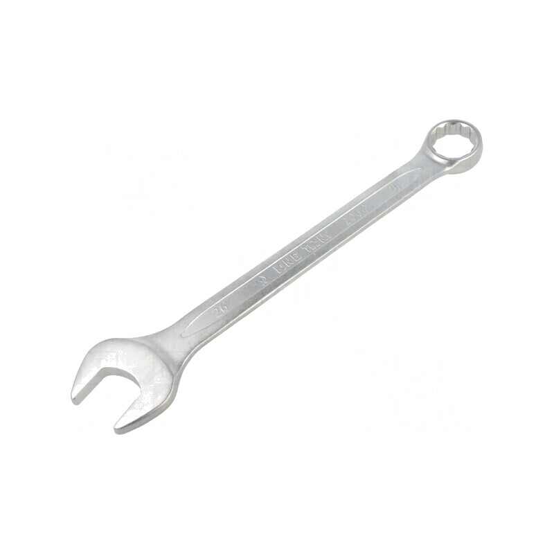 Cheie combinată 26mm oțel crom-vanadium 305mm | Electronic-mag.ro | Componente Electronice