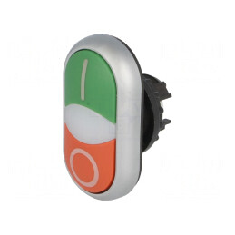 Comutator Dublu 22mm Roșu/Verde IP66 | Electronic-mag.ro | Componente Electronice