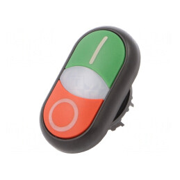 Comutator Dublu 22mm Roșu/Verde IP66 | Electronic-mag.ro | Componente Electronice