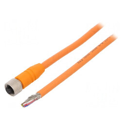 Cablu Conectare M12 Drept 2m 8 Pini | Electronic-mag.ro | Componente Electronice