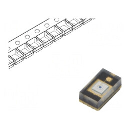 Fotodiodă SMD 880nm 400-1000nm | Electronic-mag.ro | Componente Electronice