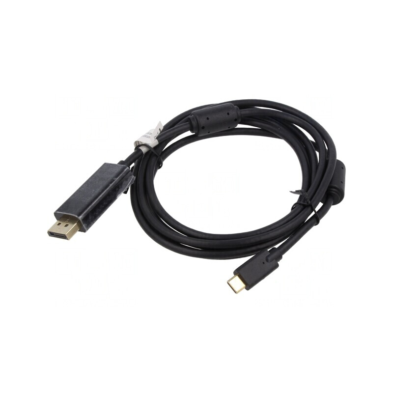 Adaptor DisplayPort la USB C 2m Negru | Electronic-mag.ro | Componente Electronice Adaptor DisplayPort la USB C 2m Negru | Electronic-mag.ro | Componente Electronice
