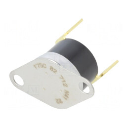 Termostat NO 60°C-75°C 10A 240VAC | Electronic-mag.ro | Componente Electronice