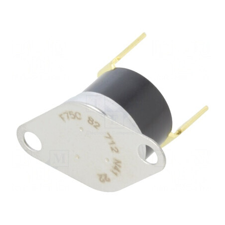 Termostat NO 60°C-75°C 10A 240VAC | Electronic-mag.ro | Componente Electronice