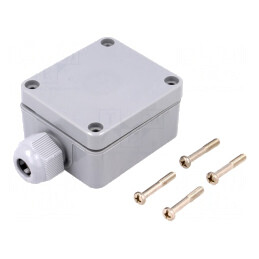 Cutie de Conexiuni Poliamidă 58x64x34mm | Electronic-mag.ro | Componente Electronice