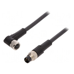 Cablu de Conectare M8 1m 60VAC 4A PUR