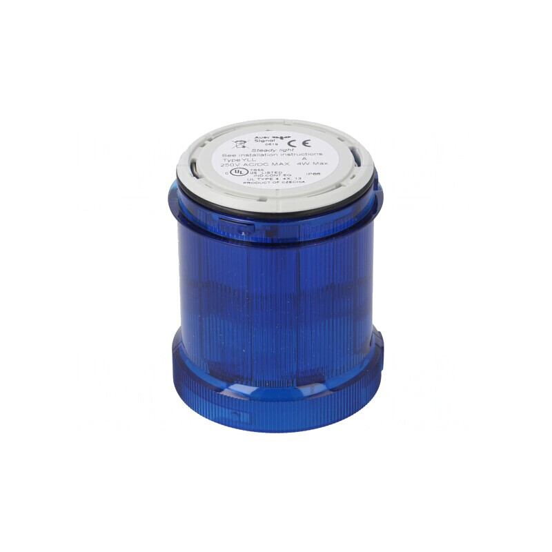 Semnalizator luminos bec albastru BA15D 12-250V | Electronic-mag.ro | Componente Electronice