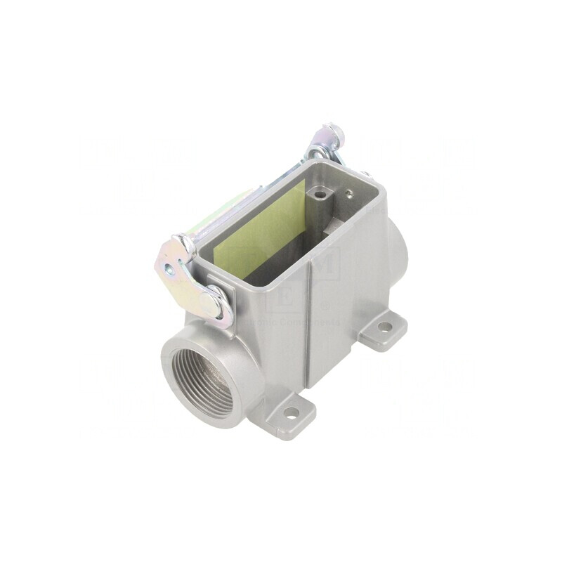 Carcasă pentru Conectori HDC C146 Dimensiune A10 cu Clichet | Electronic-mag.ro | Componente Electronice