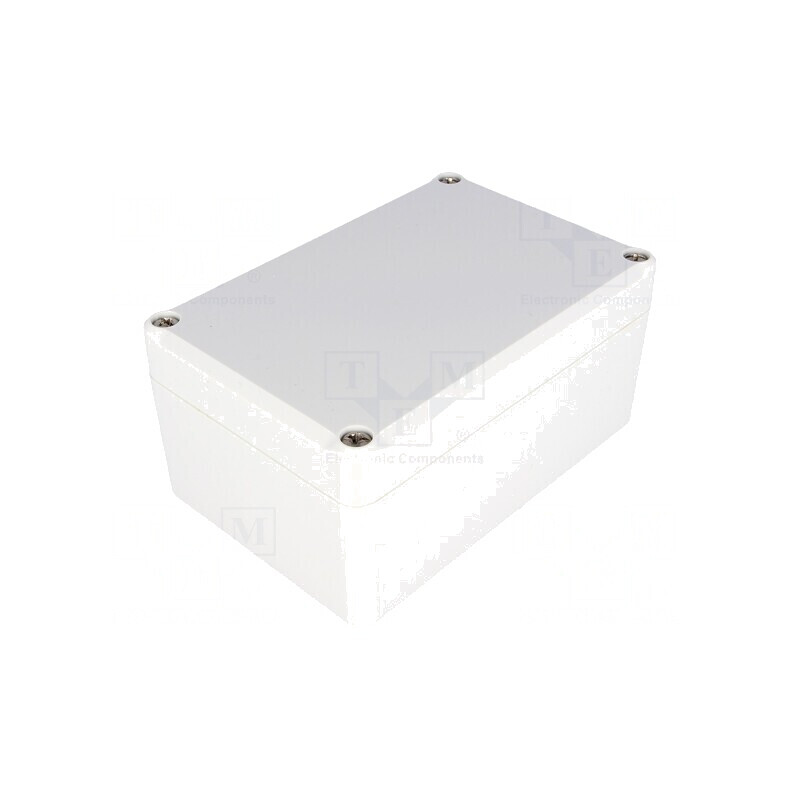 Carcasă universală gri IP65 80x120x57mm EUROMAS II | Electronic-mag.ro | Componente Electronice