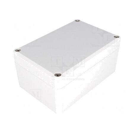Carcasă universală gri IP65 80x120x57mm EUROMAS II | Electronic-mag.ro | Componente Electronice
