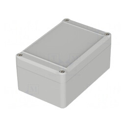 Carcasă universală gri IP65 80x120x57mm EUROMAS II | Electronic-mag.ro | Componente Electronice