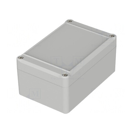 Carcasă universală gri IP65 80x120x57mm EUROMAS II | Electronic-mag.ro | Componente Electronice