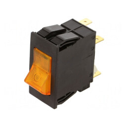 Întrerupător de Supracurent 16A 240VAC 60VDC DPST | Electronic-mag.ro | Componente Electronice