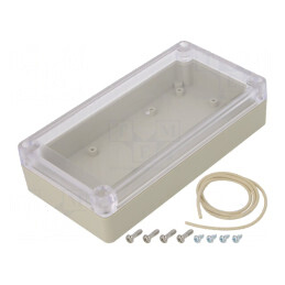 Carcasă Universală ABS IP65 Ritec 85x165x40mm | Electronic-mag.ro | Componente Electronice