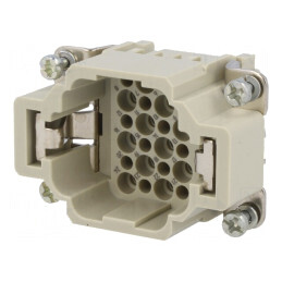 Conector Han DD 24P 24PE Inserturi Contact Tată | Electronic-mag.ro | Componente Electronice