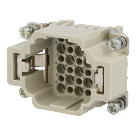 Conector Han DD 24P 24PE Inserturi Contact Tată | Electronic-mag.ro | Componente Electronice