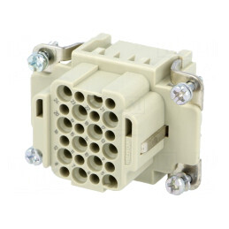 Conector HDC Inserturi Contact Mamă 24P 24PE | Electronic-mag.ro | Componente Electronice