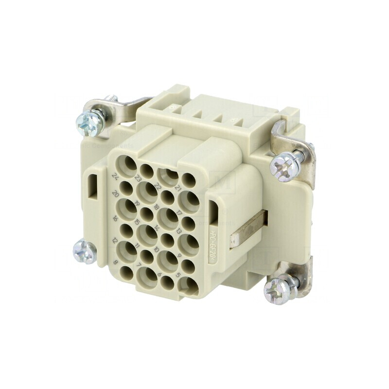 Conector HDC Inserturi Contact Mamă 24P 24PE | Electronic-mag.ro | Componente Electronice