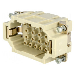 Conector HDC tată Han EE 18 PIN 10B crimpat | Electronic-mag.ro | Componente Electronice