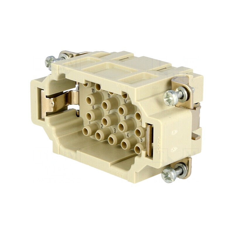 Conector HDC tată Han EE 18 PIN 10B crimpat | Electronic-mag.ro | Componente Electronice Conector HDC tată Han EE 18 PIN 10B crimpat | Electronic-mag.ro | Componente Electronice