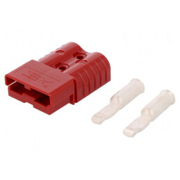 Mufă SB® 120 hermafrodit PIN: 2 crimpată pe cablu | Electronic-mag.ro | Componente Electronice