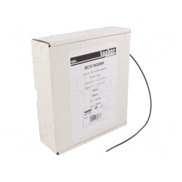 Manșon Termocontractabil 1,6mm Negru 10m | Electronic-mag.ro | Componente Electronice