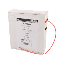 Manşon Termocontractabil 1,6mm 10m Roşu | Electronic-mag.ro | Componente Electronice