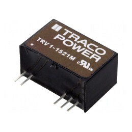 Convertor DC/DC 1W 12-18V la 5V/-5V SIP9 | Electronic-mag.ro | Componente Electronice