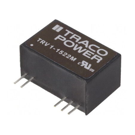 Convertor DC/DC 1W 12-18V la 12V/-12V SIP9  | Electronic-mag.ro | Componente Electronice