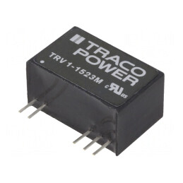 Convertor DC/DC 1W 12-18V la 15V/-15V SIP9 | Electronic-mag.ro | Componente Electronice