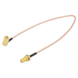 Cablu Coaxial RP-SMA Mamă la SMA Mufă 0,3m 50Ω Ecranat | Electronic-mag.ro | Componente Electronice